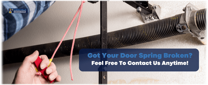 Broken Garage Door Spring Repair Chino Hills CA